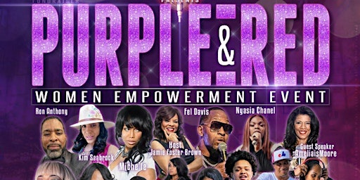 First Dime Women Empowerment Purple & Red Fundraising Event