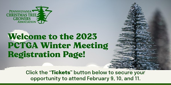 PCTGA 2023 Winter Conference