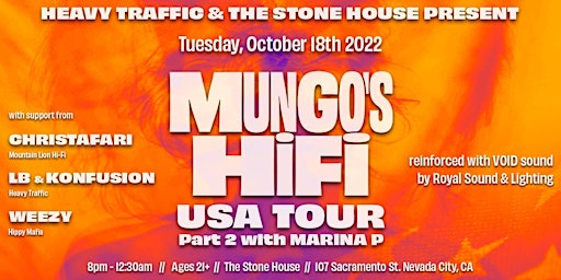 Mungo Hi Fi Events