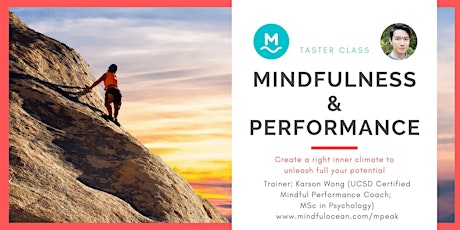 “Mindfulness & Performance" mPEAK program online taster class primary image