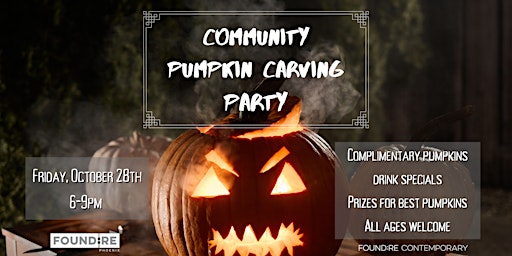 Community Pumpkin Carving Party