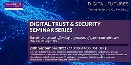 Digital Trust & Security Seminar Series: Steve van de Weijer
