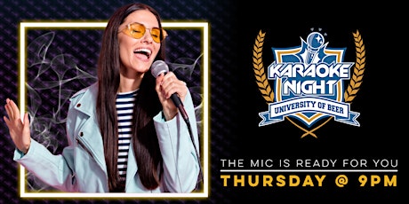 Karaoke Night | University of Beer -  Roseville