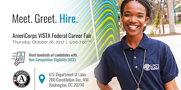 AmeriCorps VISTA Federal Career Fair - Registration for Employers