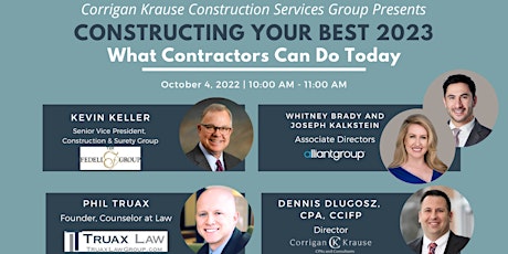 Constructing Your Best 2023 - What Contractors Can Do Today