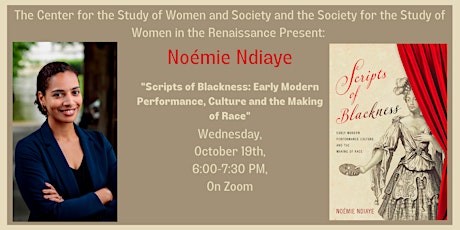 SSWR Presents: Noemie Ndiaye, "Scripts of Blackness"