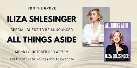 Iliza Shlesinger discusses & signs ALL THINGS ASIDE at B&N The Grove