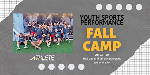 ATH-Allen: Fall Break Youth Sports Performance Camp primary image