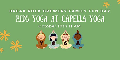 Kids Yoga at Break Rock Brewery's Family Day