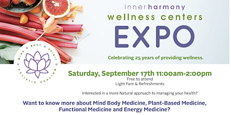 Inner Harmony Wellness Center Expo