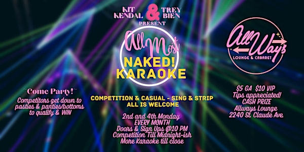 AllMost Naked Karaoke & Competition