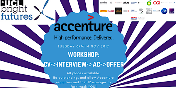 UCL Accenture Workshop