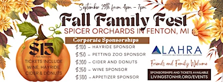 Fall Family Fest @ Spicer Orchards
