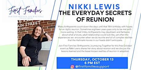 First Families: The Everyday Secrets of Reunion with Nikki Lewis