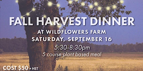 Fall Harvest Dinner primary image