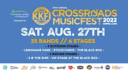 Image principale de KKFI Crossroads Music Fest