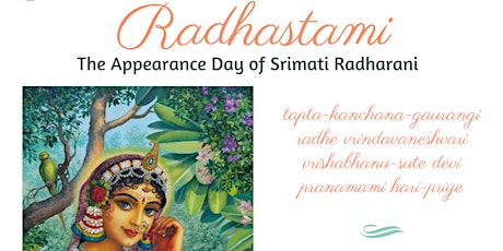 Radhastami Festival primary image