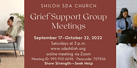 Shiloh Grief Support Group Sessions primary image