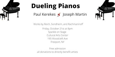 Dueling Pianos: Paul Kerekes and Joseph Martin