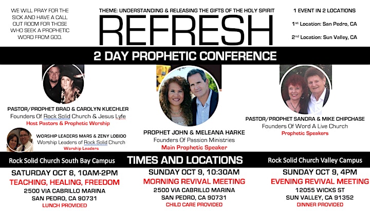 REFRESH PROPHETIC CONFERENCE image