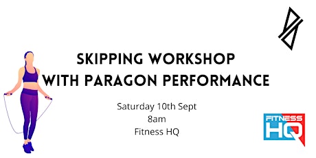 Imagen principal de Fitness HQ Paragon Skipping Seminar