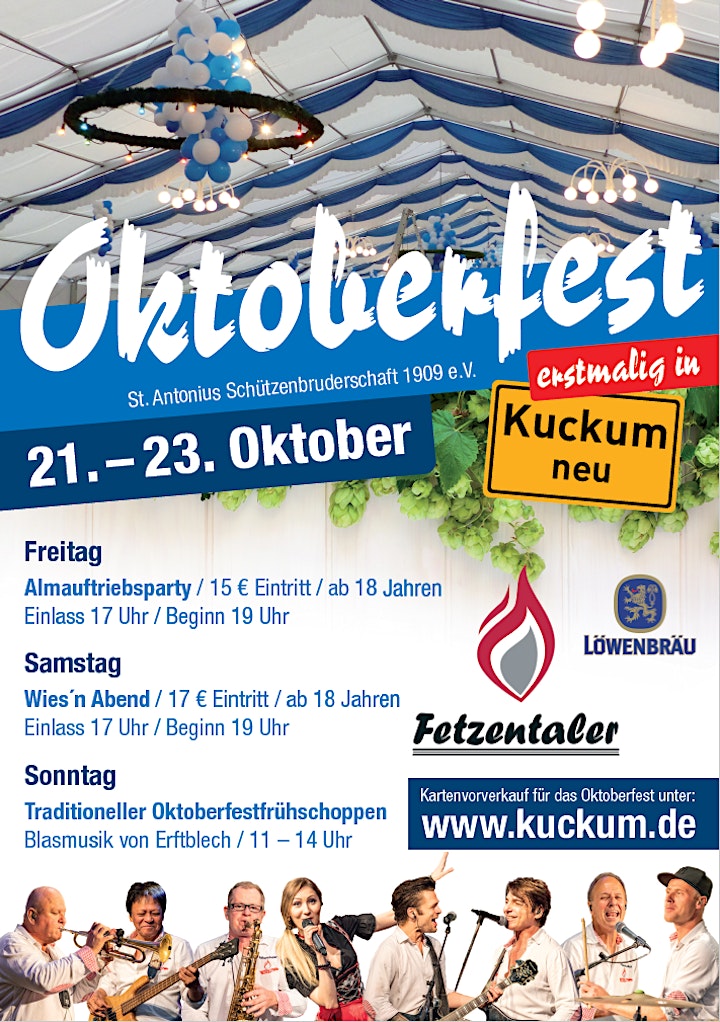 Oktoberfest 2022 in Kuckum (neu) - FREITAG: Bild 