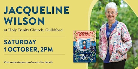 Jacqueline Wilson at Holy Trinity Church, Guildford