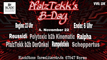 PfalzTekk's Birthday