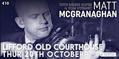 Matt McGranaghan – Live at Lifford Old Courthouse