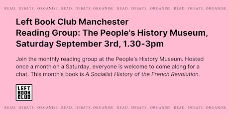 Manchester reading group (September)