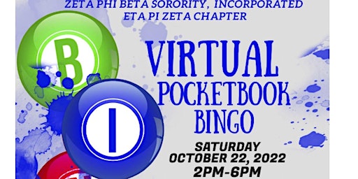 Zeta Phi Beta Sorority, Inc., Eta Pi Zeta Chapter presents Pocketbook Bingo