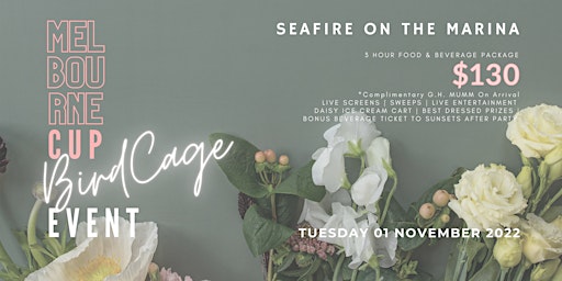 Melbourne Cup Birdcage At Seafire On The Marina