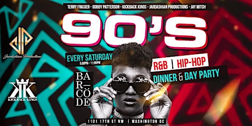 90's Hip-Hop/ R & B  Dinner & Day Party