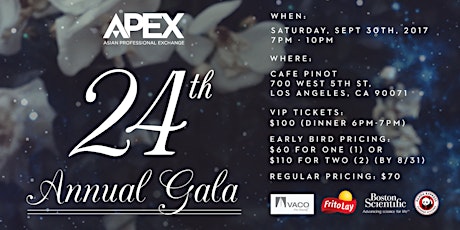 APEX 24th Annual Gala primary image