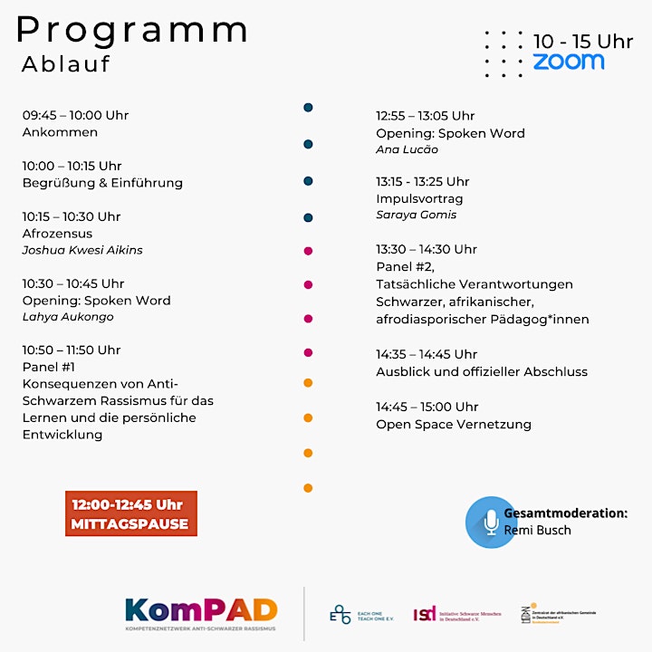 KomPAD Fachsymposium (online): Anti-Schwarzer-Rassismus & Bildung: Bild 