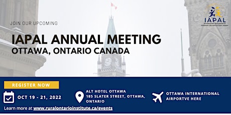 IAPAL - Annual Meeting in Ottawa, Canada