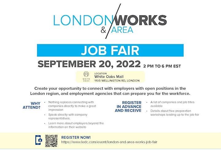 London and Area Works Job Fair  [Job Seeker Registration] image