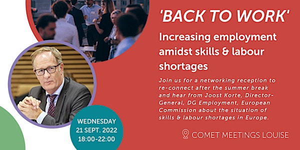 Back to Work: Increasing Employment amidst Skills and Labour Shortages.