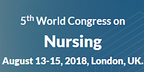 5th World Congress on Nursing primary image