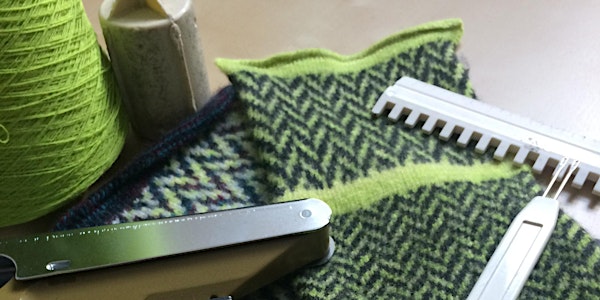 Jacquard machine knitting with Miriam Griffiths