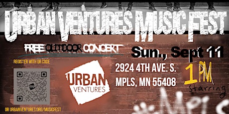 Urban Ventures Music Fest primary image