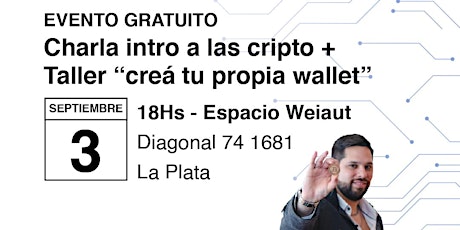 Imagen principal de Intro a las criptomonedas + Creá tu propia Wallet