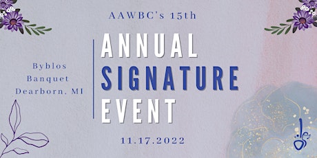 AAWBC's 15th Annual Signature Event