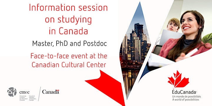 Image de Session d'information sur les études au Canada 2e et 3e cycles et postdoc