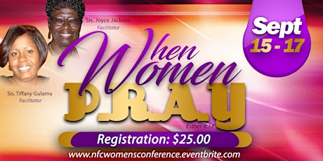 2017 Women's Conference - When Women P.R.A.Y primary image