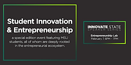 Innovate State: Student Innovation & Entrepreneurship