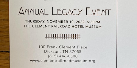 Annual Legacy Event 2022