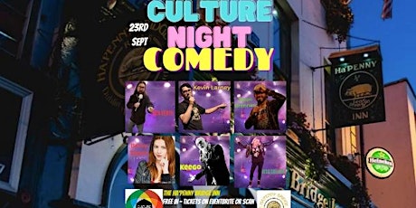 Culture Night Comedy in the Ha'Penny Bridge Inn - Lunchtime Live Comedy