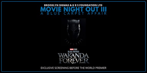 Black Panther Wakanda Forever, A Blue Carpet Affair - Movie Night Out 3