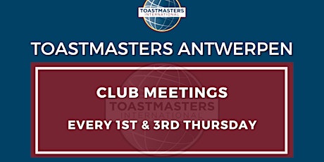 Toastmasters Antwerpen Club Meeting